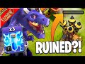 DID THE UPDATE RUIN TH10 ZAP DRAGS?! - Clash of Clans
