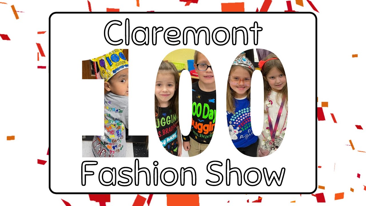 100 Days of School Claremont Kindergarten Fashion Show 2022 YouTube