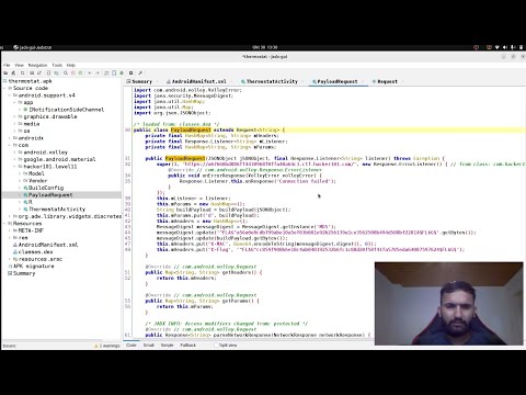 Hacker101 H1 Thermostat CTF Solution | Flag 0 / Flag 1 | APK decompile & Android Emulator | jadx