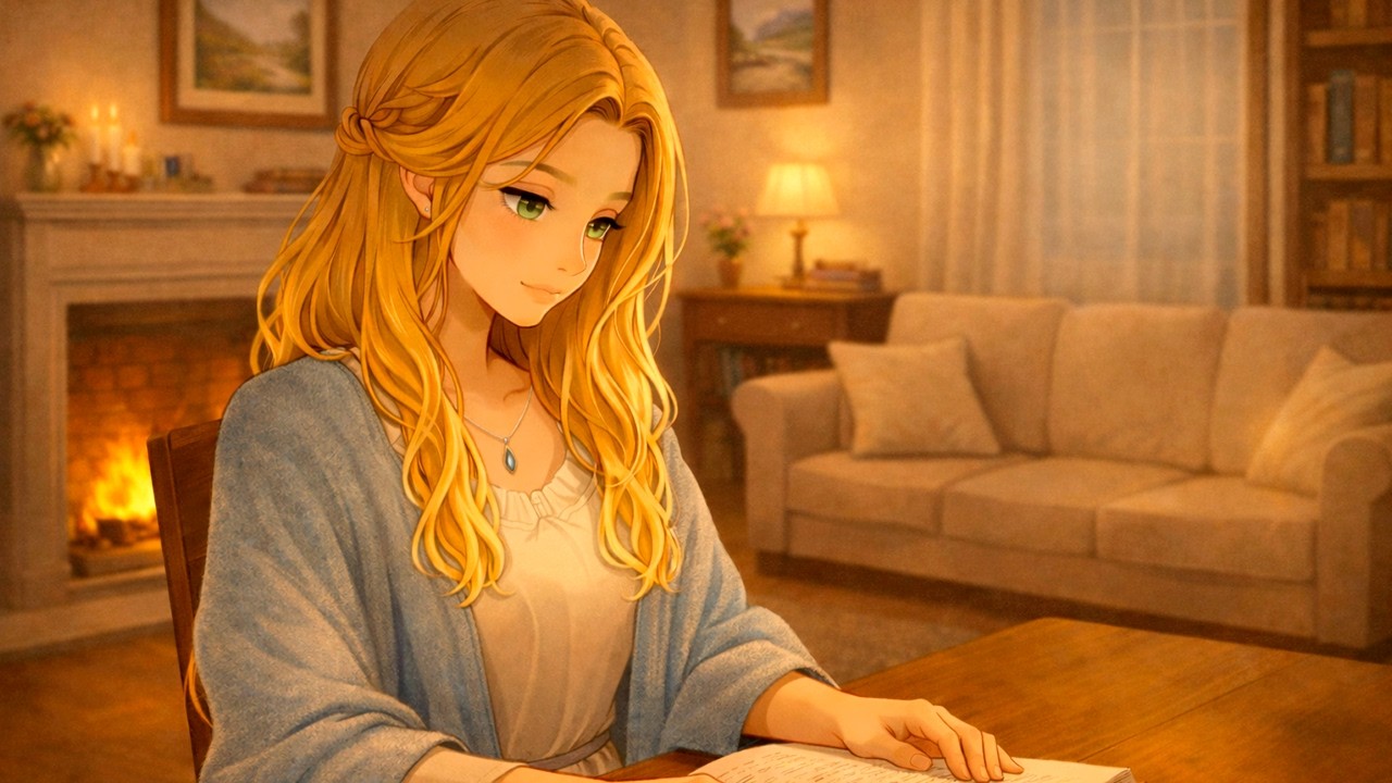 Cozy Evening Ambience 🔥 Relaxing Background for Study & Sleep