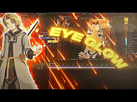 Eye glow effect | After Effects AMV Tutorial