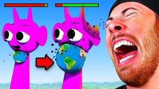 Upgrading SPRUNKI Armor Until He SURVIVES! (Funny Animations)