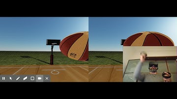 Basketball game in WebVR using Babylon.JS