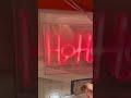 Raz 11.75" LED Neon HoHoHo Block Christmas Sign 4670798