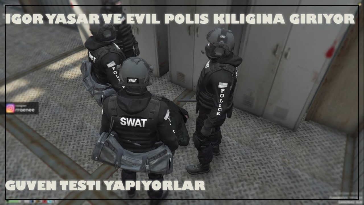 EightbornV - İgorlar Polis Kılığına Girip Mahalledekileri Kaçırıyor - Güven Testi Yapıyorlar -