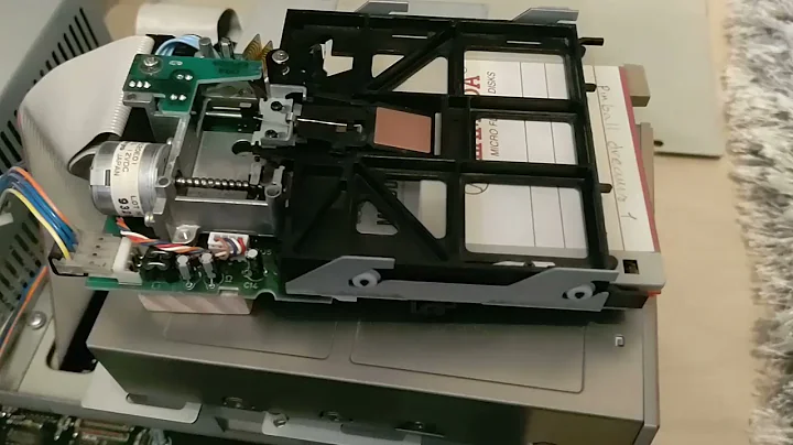 Broken Amiga 2000 Chinon FB-354 rev.B floppy drive