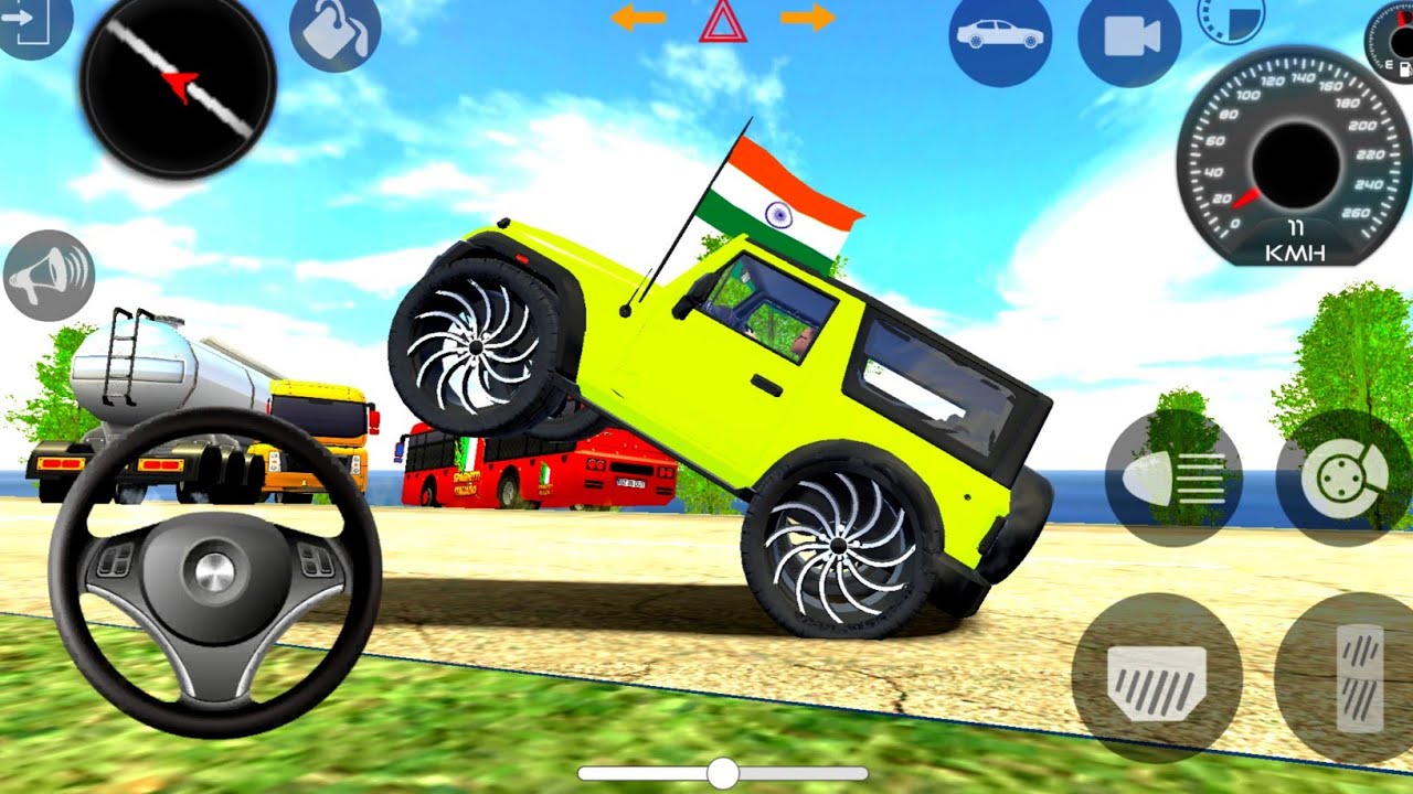 Modified Mahindra Thar Car Games: Indian Cars Gadi Wala Game Android Gameplay 2025