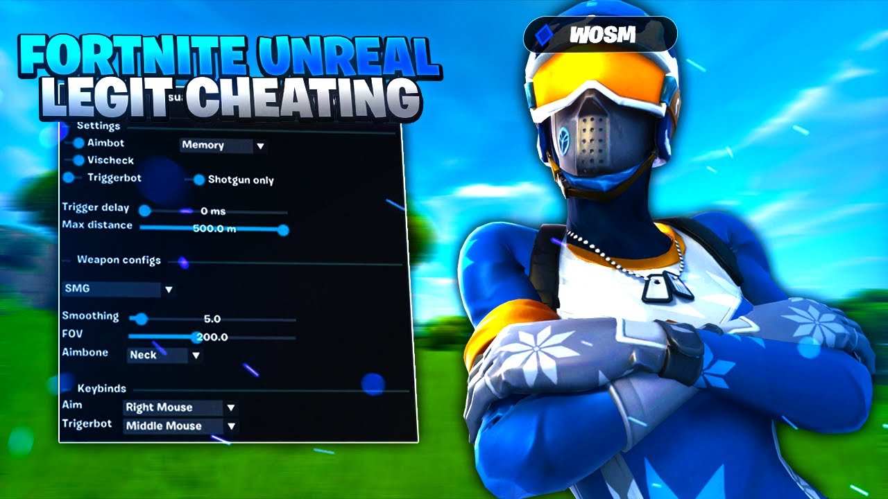 I cheated In Unreal Fortnite Ranked (Real Softaim)