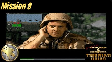 C&C Tiberian Dawn Redux - GDI Campaign - Mission 9 (Zero Hour Mod) 4K/Gameplay/PC (ENGLISH)