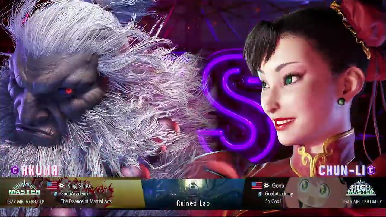 Goob Games Season 5, Week 7: King Shinte (Akuma) vs Goob (Chun-Li)