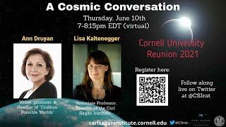 Cosmic Conversation: The 2021 Distinguished Carl Sagan Lecture by Ann Druyan