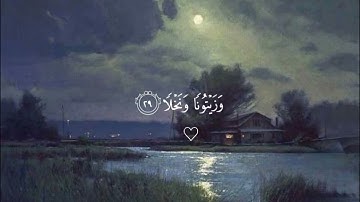 سورة عبس 💗 بصوت هزاع البلوشي 🎧