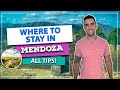 ☑️ Where to stay in MENDOZA! Best neighborhoods, regions and hotels to stay! All tips!