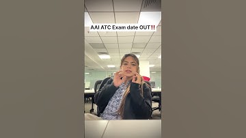 AAI ATC Exam Date Out 2025 | Official Notification | #shotrs #aaiatc2025 #examdate