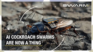 AI-Powered Cockroach Drones Are Here