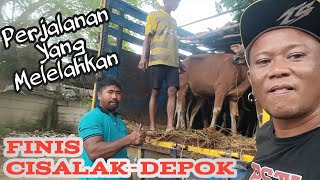 Finis CISALAK-DEPOK‼️Perjalanan yang melelahkan
