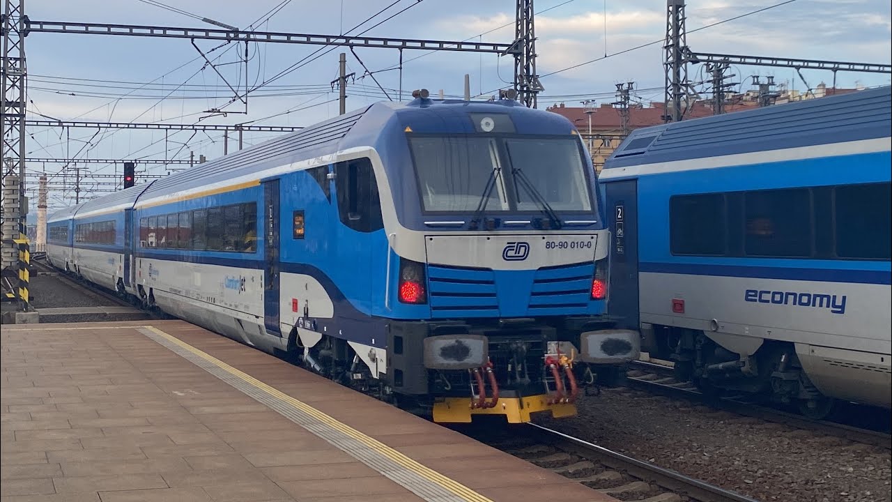 IC 517 Ostravan Přijezd + odjezd - Praha.hl.n - 15.4.2025