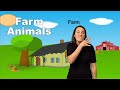 Kids Signs - Farm Animals