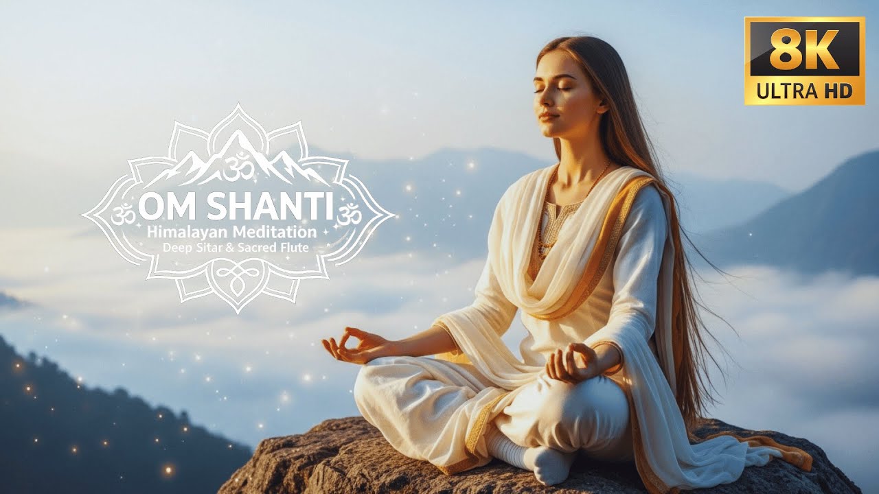 1 hour Om Shanti Meditation Music 432Hz | Wipes out all Negative Energy ...