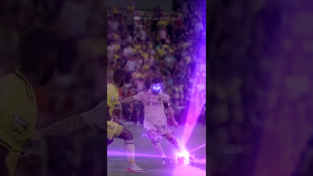 Messi x Anime team 2D Animation ⚽🌌 by @brknsergio & Tman