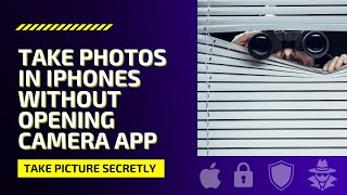 How To Take Photos In iPhone Without Opening The Camera App - Take Picture Secretly 📷 screenshot 5