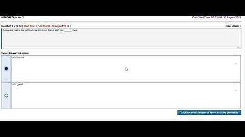 MTH501 Quiz No  3 Solution