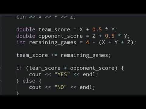Chess Olympiad Full Solution Explained | CodeChef Starters 152 Full Solution Explained #coding #py