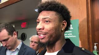 Marcus Smart on guarding Russell Westbrook: “I had to put my track shoes on”