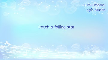 Thumbnail of Catch a falling star - ABRSM Singing Grade 1 C25