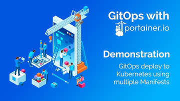 GitOps with Portainer - Deploy to Kubernetes using multiple Manifests