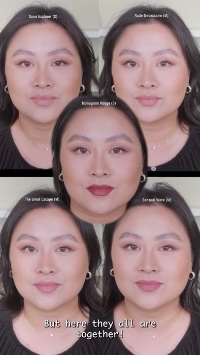 LOUIS VUITTON LV ROUGE 106 Dune リップスティック Maria | 💋TRY ON DEMO: @louisvuitton beauty LV ROUGE SATIN