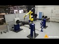 Robot for frame welding (furniture frames)