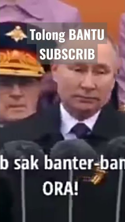 putin berpidato menggunakan bahasa jawa URAAAA