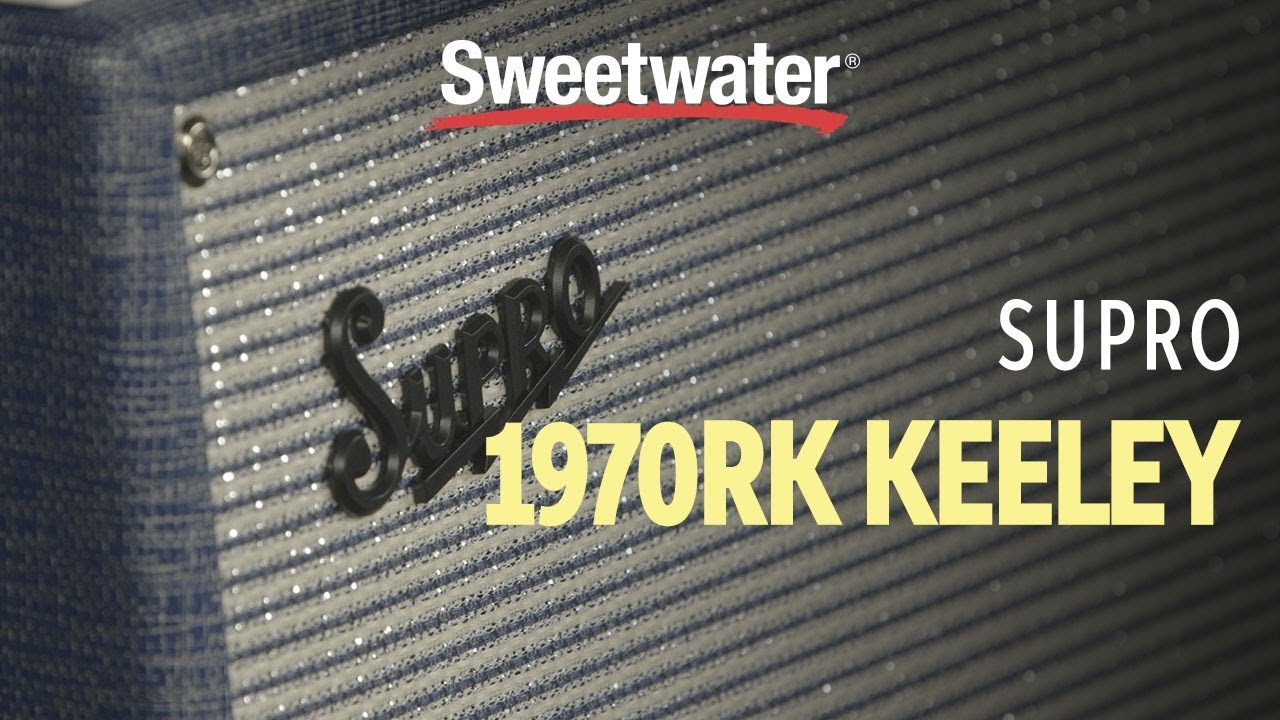 Supro 1970rk keeley 1x10 25 watt tube combo amp demo youtube