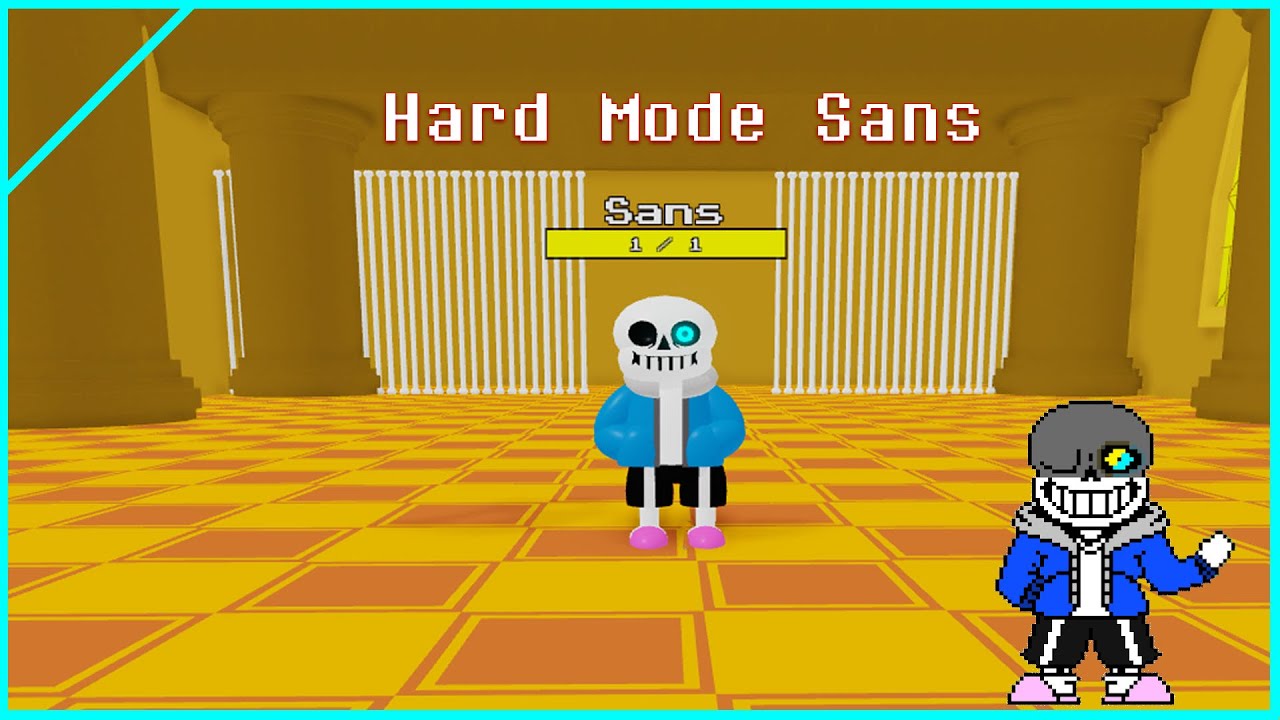 Hard Mode Sans - Roblox