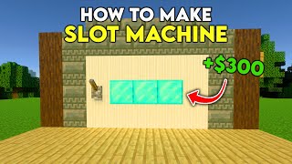 How to Make a Slot Machine in Minecraft!
