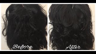 From Fear The Walking Dead to Fearless Hunny!!!! Fabric Softer Synthetic Wig Review screenshot 5