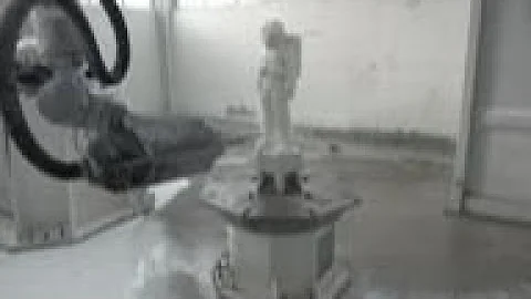 Robots craft marble sculptures