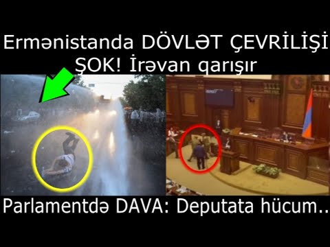 Ermenistanda DOVLET CEVRILIŞI... Irevan QARISIR - Parlamentde deputata HUCUM