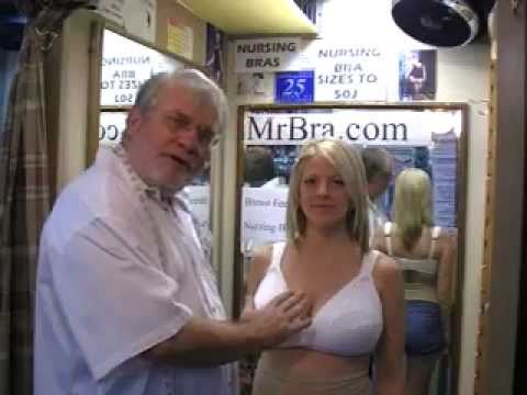 Nursing Bra Fitting Guide  Video Tutorial by MrBra.com (Part 5.1) 