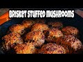 Brisket Stuffed Mushrooms - Best Gameday Snack - Smokin&#39; Joe&#39;s Pit BBQ