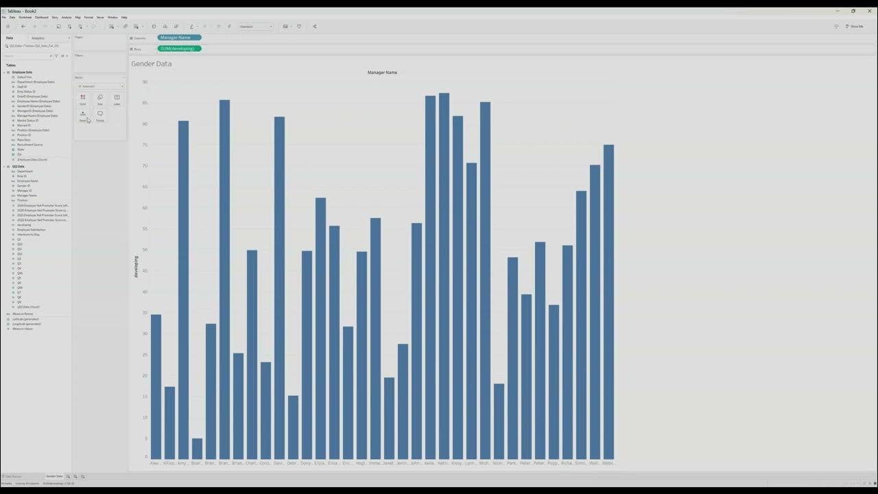 Create Bar Chart Tableau Basics YouTube