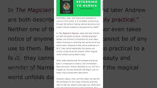 The Magicians Nephew Practical In The Impractical