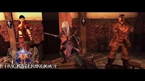 MMO Neverwinter Trickster Rogue Beta Gameplay