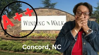 Best Places to live in Charlotte NC| Winding Walk, Concord NC