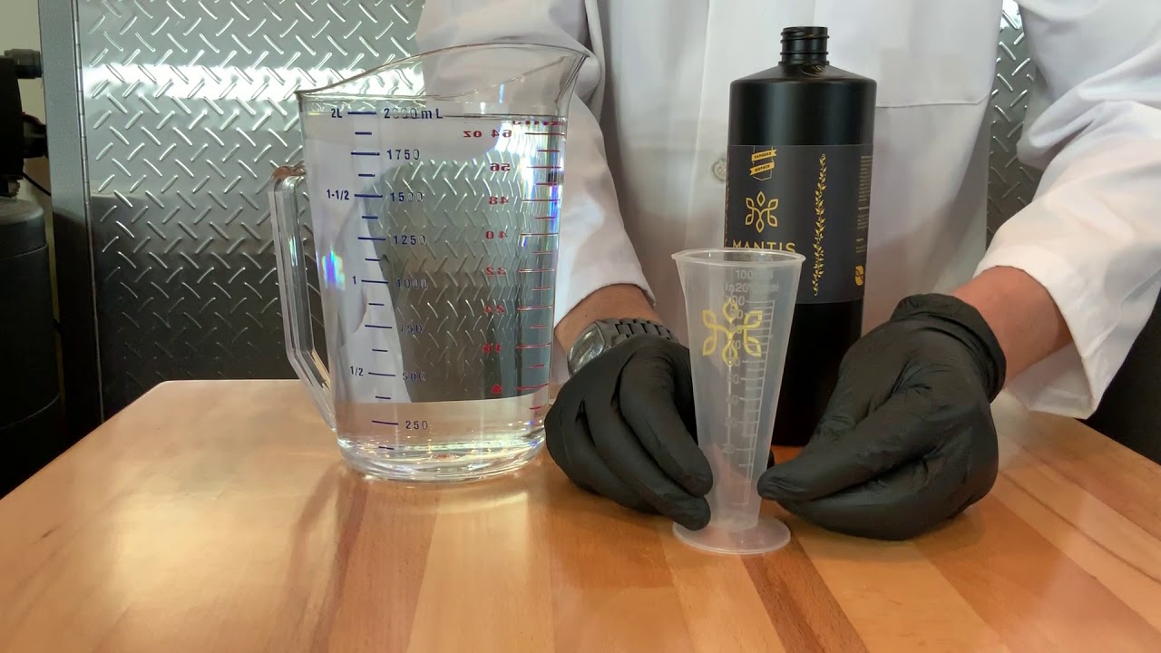 How to mix MANTIS Buffered Nutrients