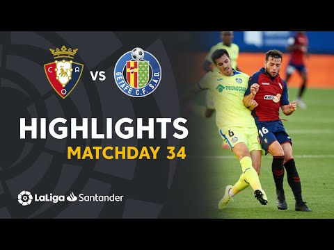 Osasuna Getafe Goals And Highlights