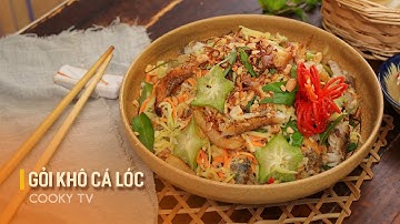 Gỏi Khô Cá Lóc - Cách Làm Gỏi Xoài Khô Cá Lóc Chua Cay Chuẩn Vị Nam Bộ | Cooky TV