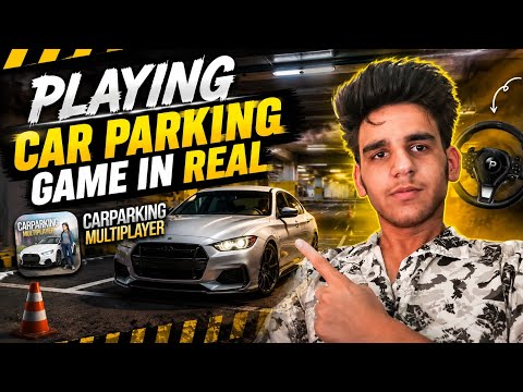 Playing Car Parking Game in real Please help me🙏🙏😭😭😩 #viral #shortsfeed #feedviral 