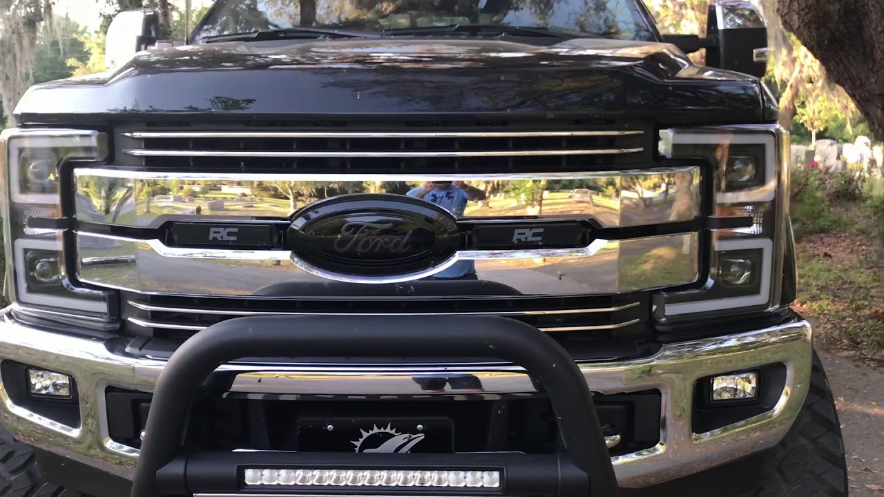 review of the new 2017 2018 ford f250 f350 f450 anzo 2017 f250 trailer lights not working